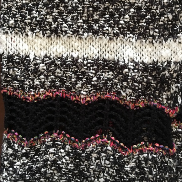 Striped Open Front Cardigan - Picture 2 of 3