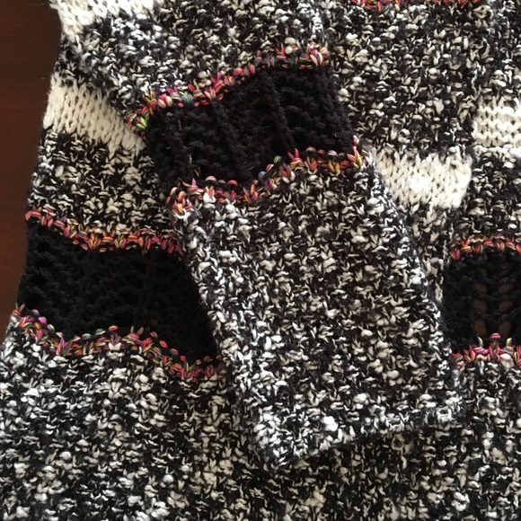 Striped Open Front Cardigan - Picture 3 of 3