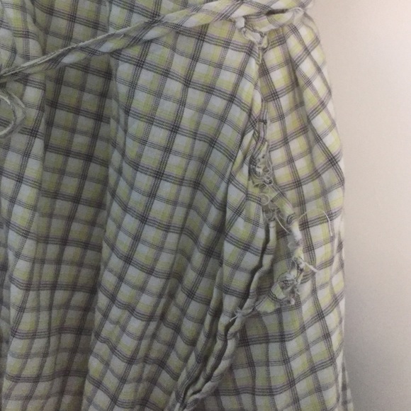 Converse plaid wrap dress *make me an offer* - Picture 2 of 4