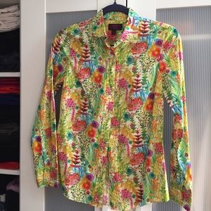 NWOT J. Crew Liberty of London shirt