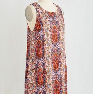 SALE!! Modcloth Past But Not Least paisley dress