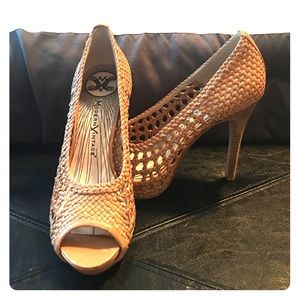 Modern Vintage Rope Detailed Open-toed Heel
