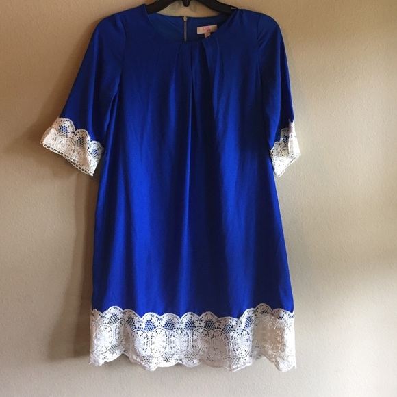 Royal blue dress