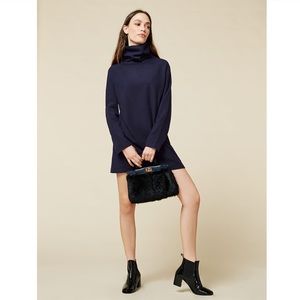 Reformation Turtle Neck Sweater Dress
