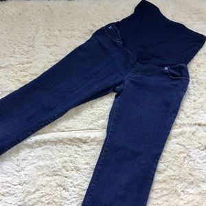 Straight Leg Maternity Jeans