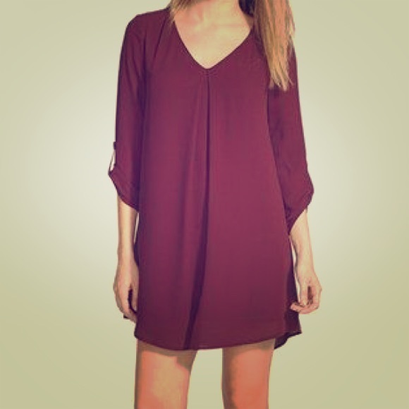LUSH 'Karly' dress in Maroon (XS)