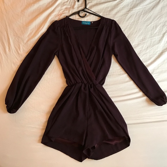 Other - Dark Purple Romper