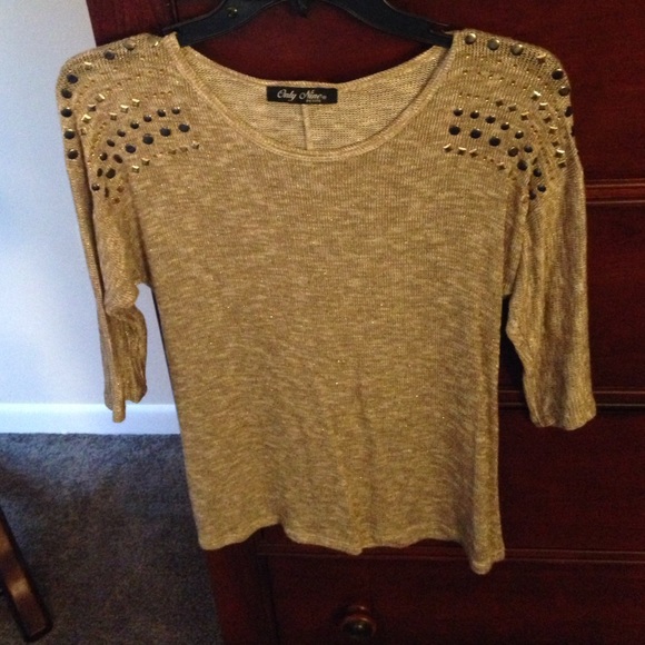Tan sweater