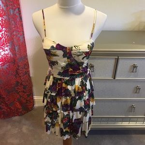 Floral Ruffled Dress