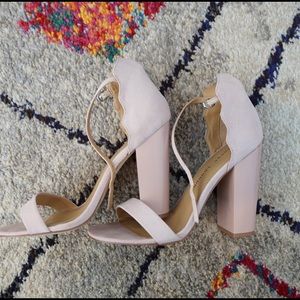 Light pink Chinese Laundry heels!