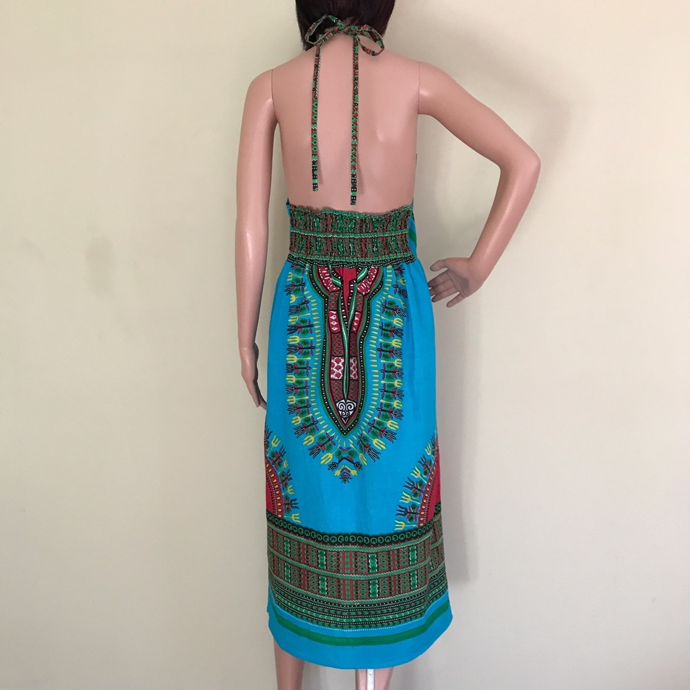 Gypsy Rose Halter Maxi Dress - Picture 4 of 4