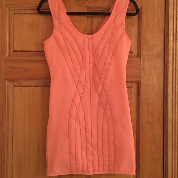 NEON Couture bodycon dress
