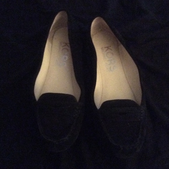 Michael Kors Black Suede Size 7 1/2 Flats