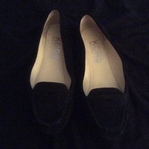 Michael Kors Black Suede Size 7 1/2 Flats