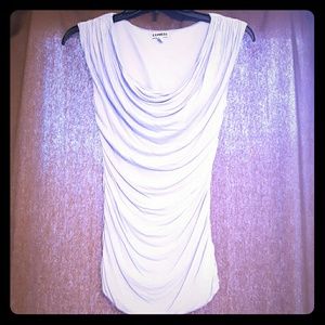 Light Lavender Express Cowl Neck Top