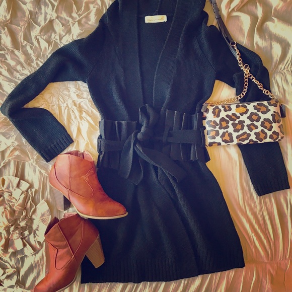 Anthropologie Sweaters - 🎉HP🎉 Anthro Hooded Cardigan