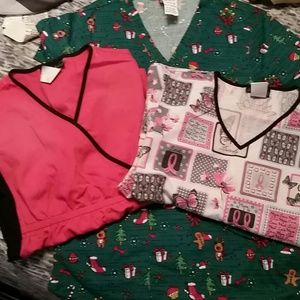 Buy one get 2 free Xs scrub tops