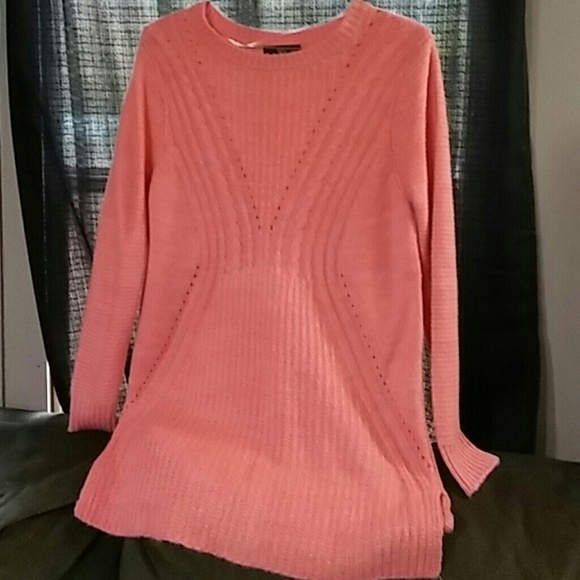 Super long sweater coral cuteness size XXL