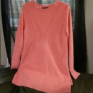 Super long sweater coral cuteness size XXL