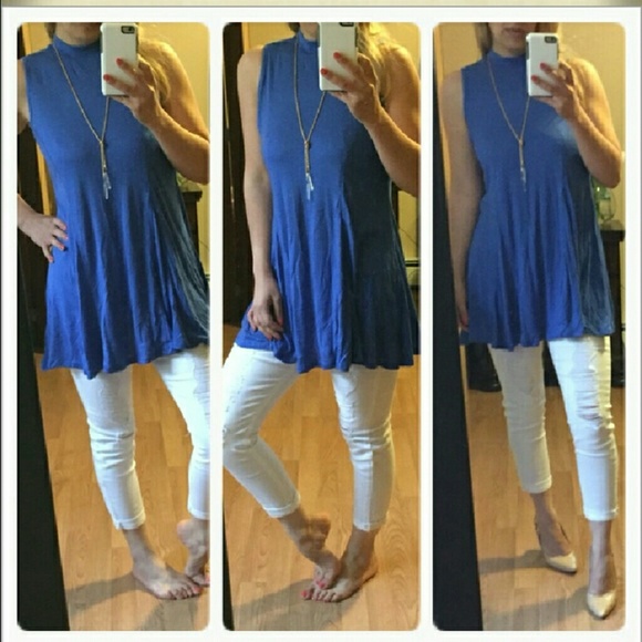Blueberry mock top