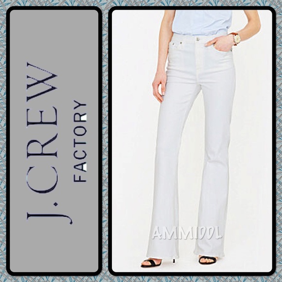 🆕NWOT J. Crew Factory 👖Stretch Boot Cut Jeans - Picture 1 of 4
