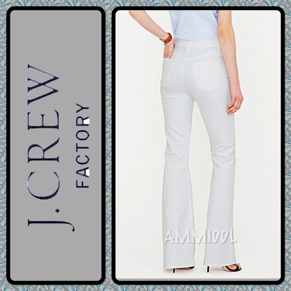 🆕NWOT J. Crew Factory 👖Stretch Boot Cut Jeans - Picture 2 of 4