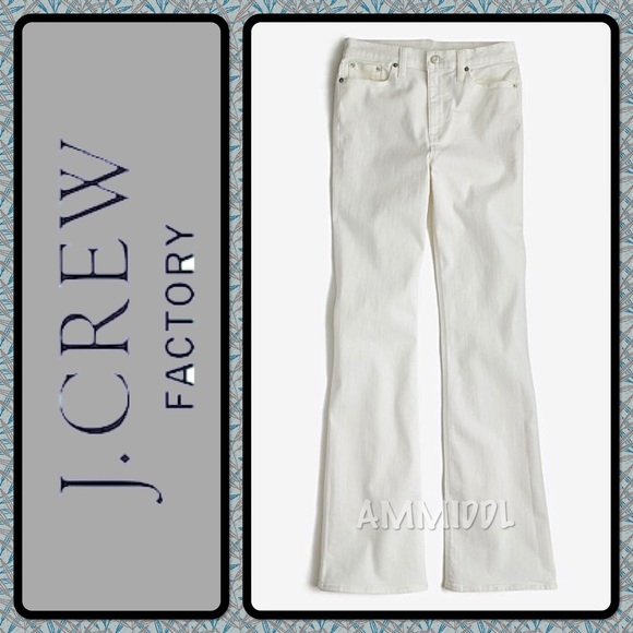 🆕NWOT J. Crew Factory 👖Stretch Boot Cut Jeans - Picture 3 of 4