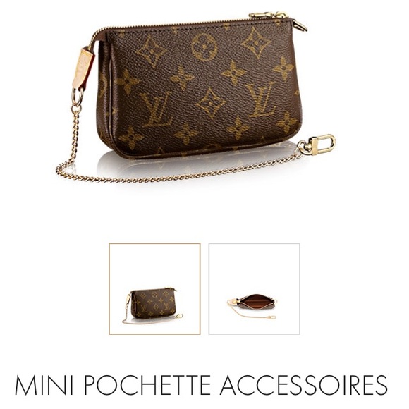 Louis Vuitton Mini Pouchette NWT