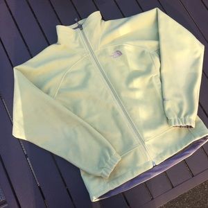 North Face Green Fleece-like Jacket