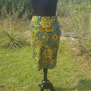 LuLaRoe Cassie pencil skirt M NWT
