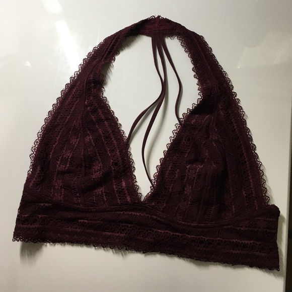 Urban Outfitters maroon bralette