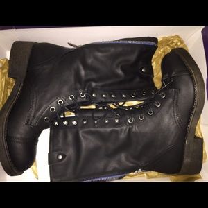 Madden Girl Combat Boots