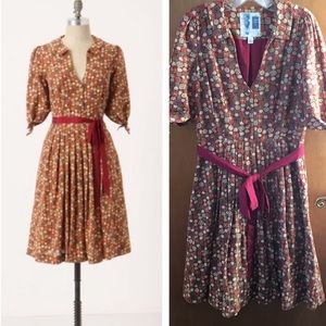 Anthropologie Sugar Coated Shirtddress