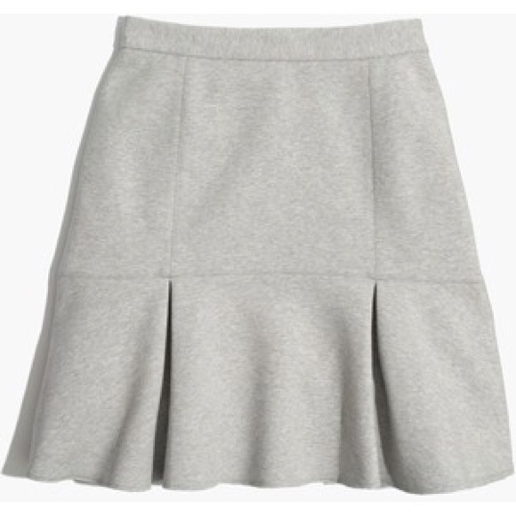 🎀NWOT XS/0 Madewell Bonded Ruffle Skirt🎀
