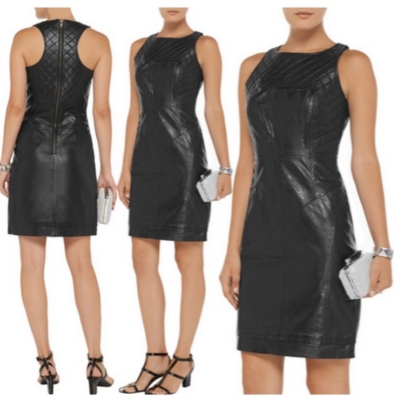 Walter Baker Dresses & Skirts - NWT Walter Baker Leather Sheath