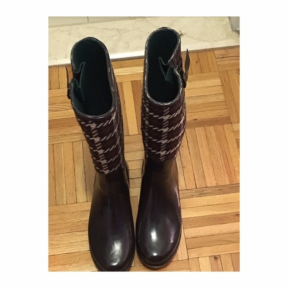 Banana Republic Tweed Rain Boots - Picture 2 of 4