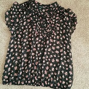 Torrid sheer Women's blouse