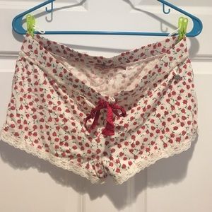 Juicy couture pajamas shorts