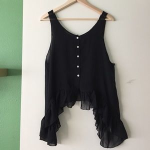 Free People shear tank top