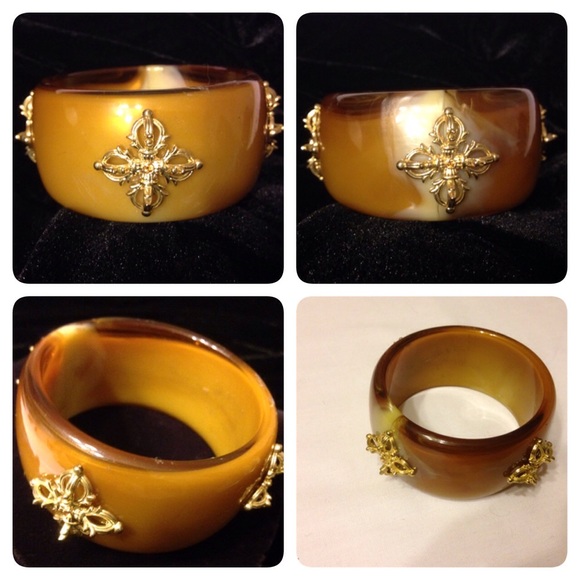 Acrylic Bangle Bracelet