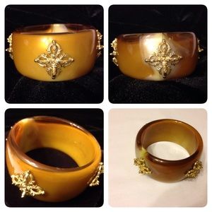 Acrylic Bangle Bracelet