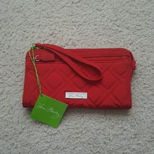 Vera Bradley Front Zip Wristlet NWT