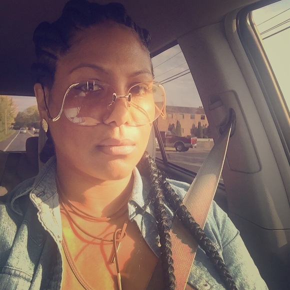 Vintage yellow tinted shades