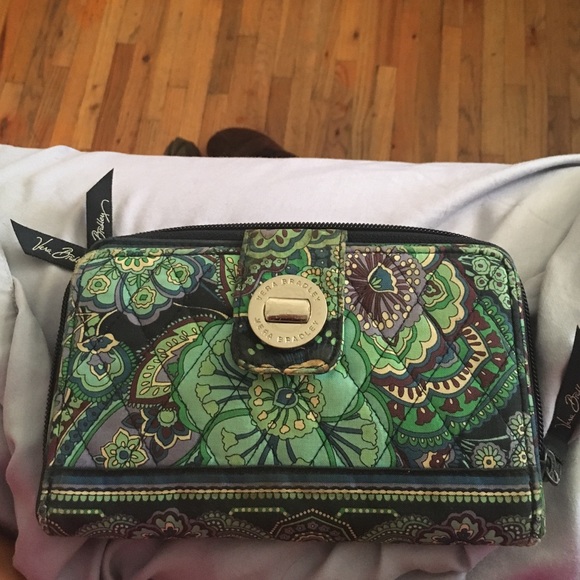 Vera Bradley Turn Lock wallet