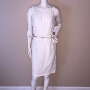 Nine & Co Size10 LACE BEIGE Bride/Romance DRESS 👰