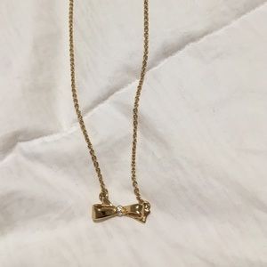 kate spade bow necklace