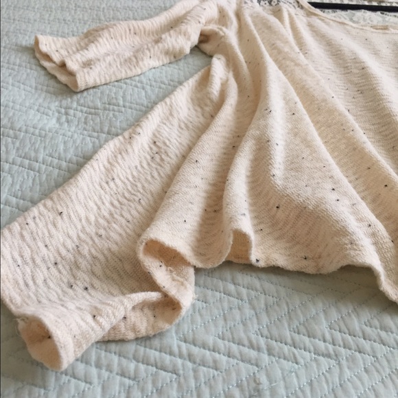 SOLD! Anthropologie lace back tunic top - Picture 3 of 3