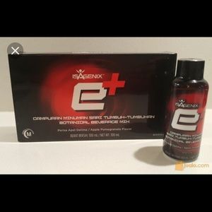 Isagenix E+ Energy Shot (4 Boxes Total 20 Bottles)