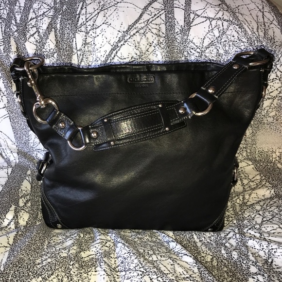 Authentic Coach Large Leather Carly