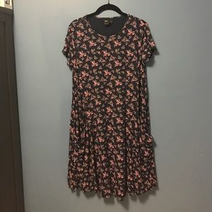 ASOS maternity floral mumu dress w/ pockets